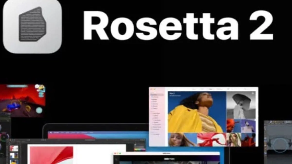 Rosetta 2 ผลิตมาเพื่อใช้กับสถาปัตยกรรม x86_64 บนชิปของ Intel ให้สามารถใช้กับชิปในฝั่งของ Apple Silicon 